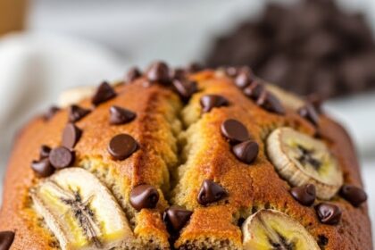 Choc Chip Banana Bread