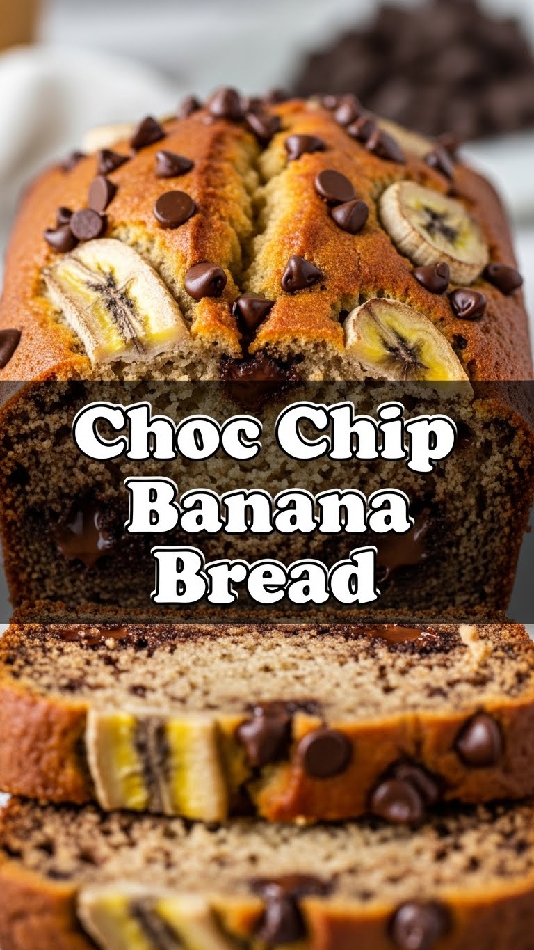 Choc Chip Banana Bread