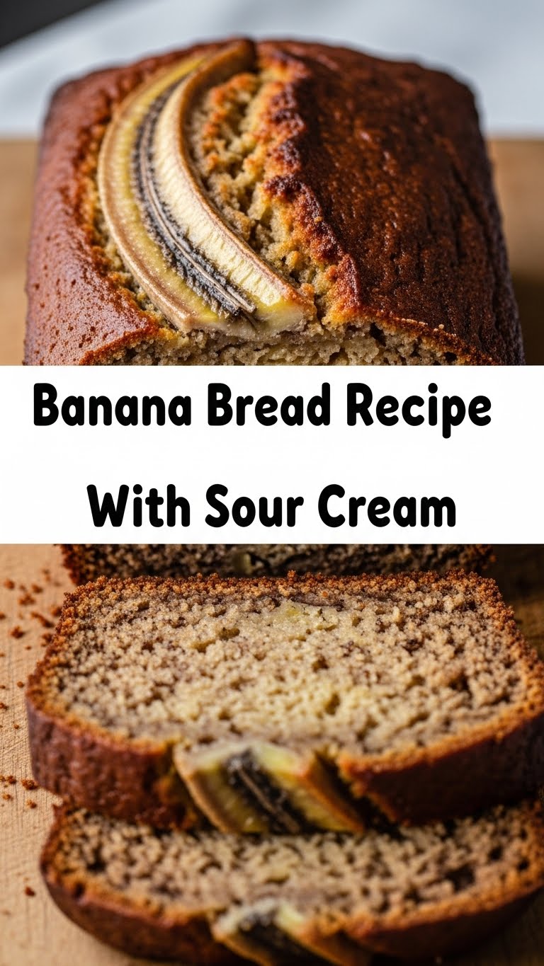 Banana Bread Recipe With Sour Cream