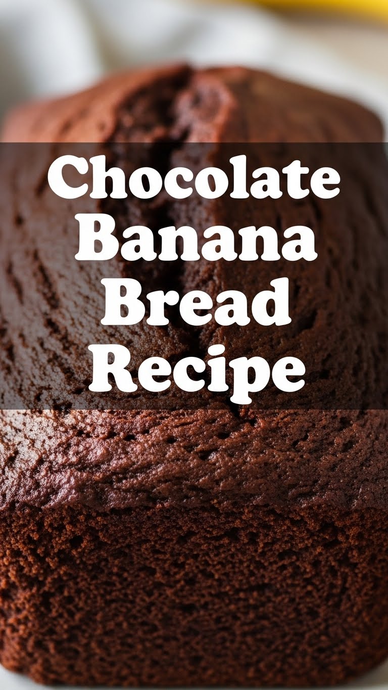 Chocolate Banana Bread Recipe