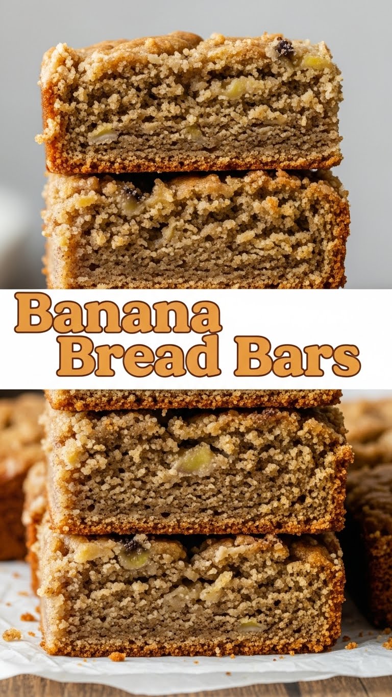 Banana Bread Bars