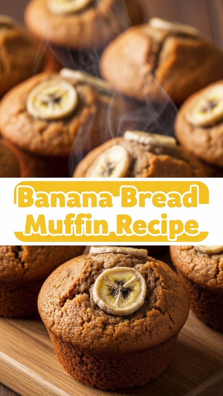 Banana Bread Muffin Recipe