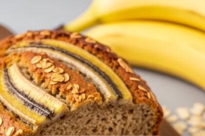 Oat Flour Banana Bread