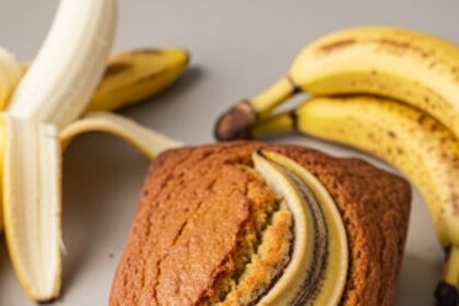 Three Ingredient Banana Bread