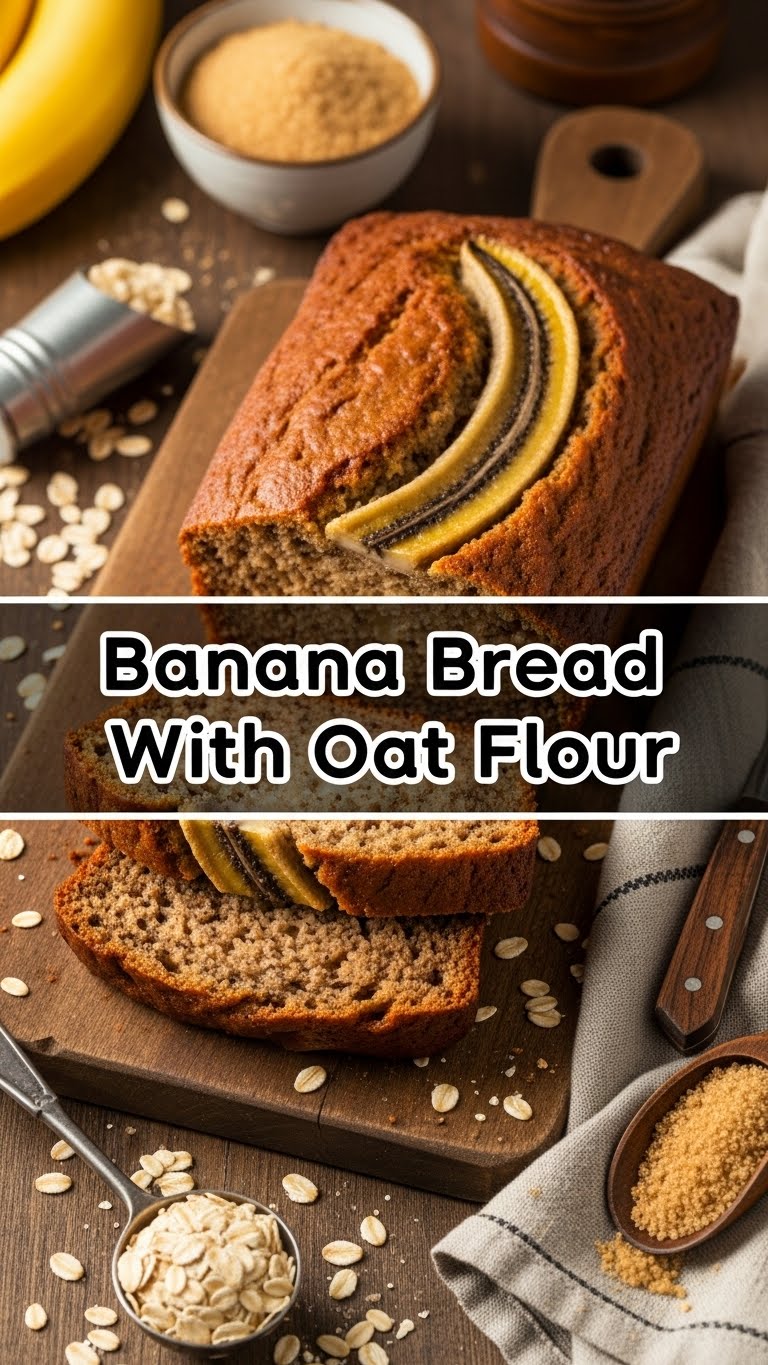 Banana Bread With Oat Flour