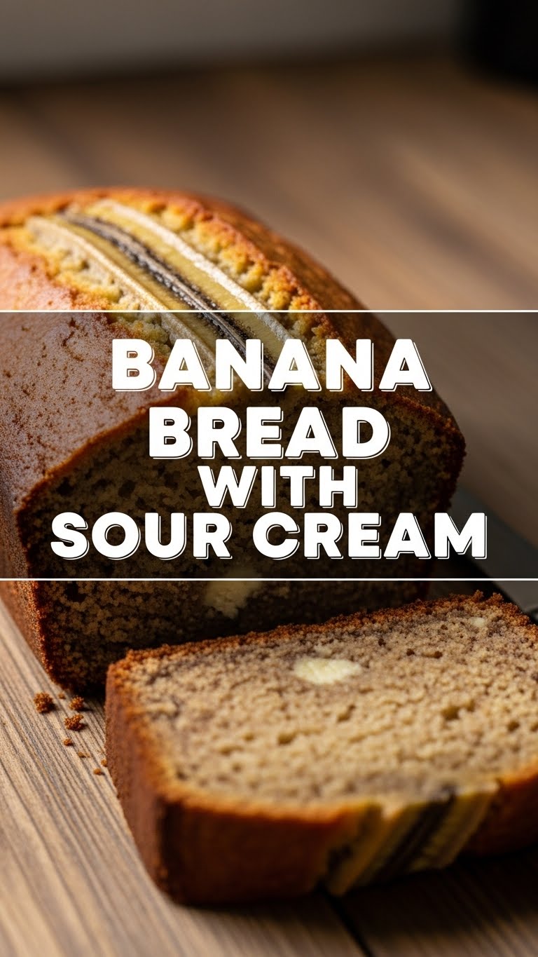 Banana Bread With Sour Cream