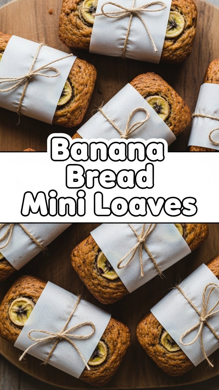 Banana Bread Mini Loaves