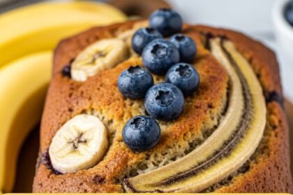 Banana Blueberry Bread Recipe