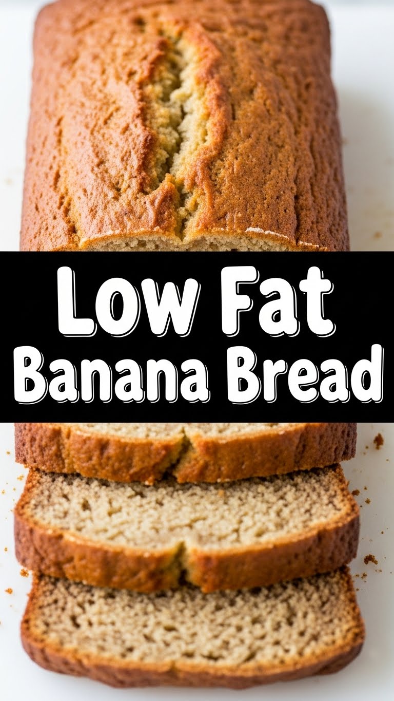 Low Fat Banana Bread