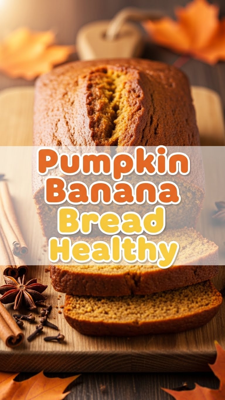 Pumpkin Banana Bread Healthy