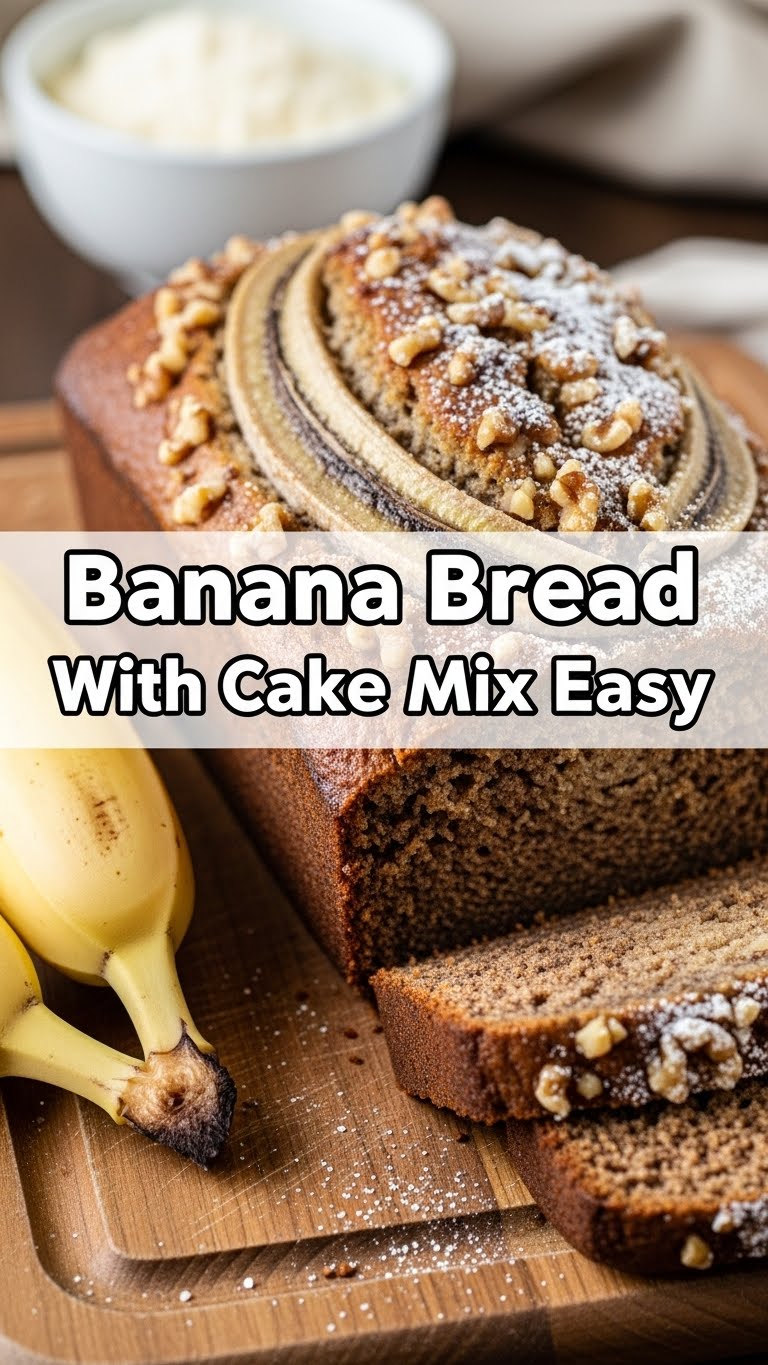 Banana Bread With Cake Mix Easy