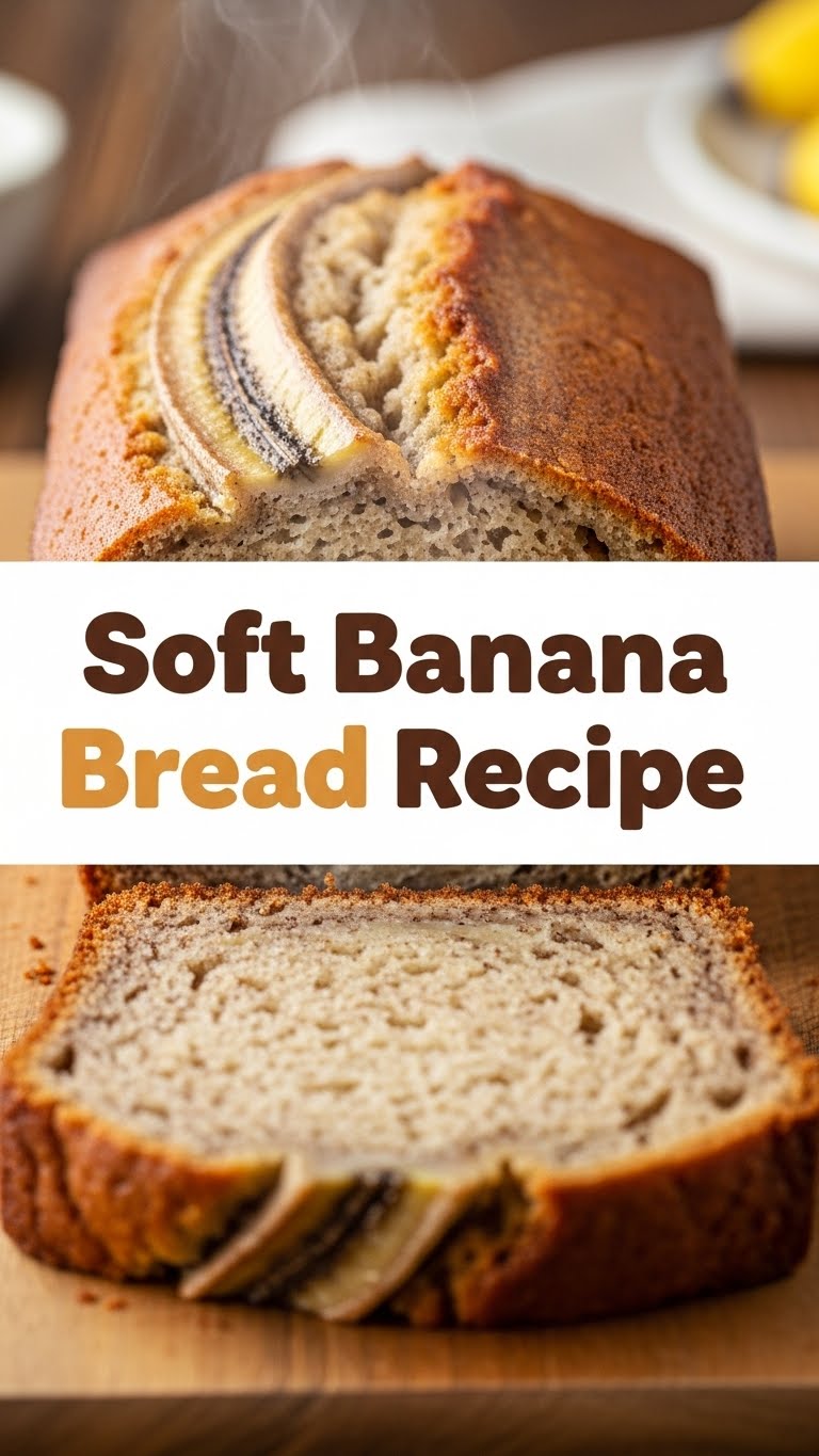 Soft Banana Bread Recipe