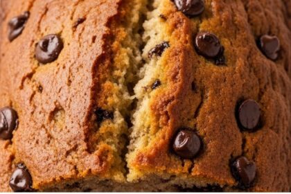 Banana And Chocolate Chip Bread
