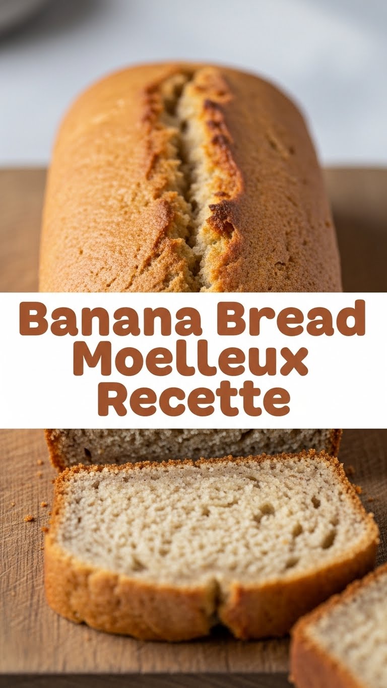 Banana Bread Moelleux Recette
