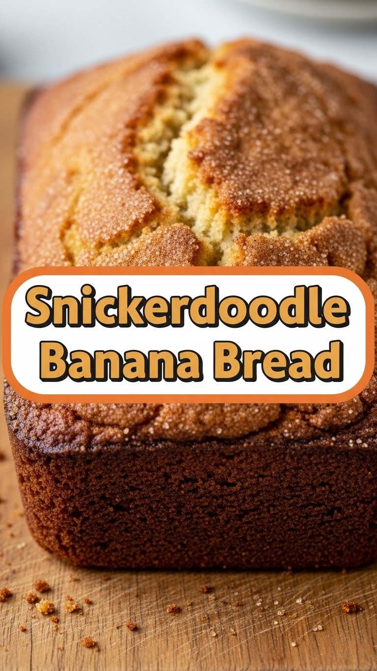 Snickerdoodle Banana Bread
