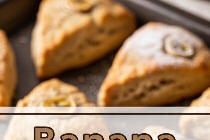 Banana Bread Scones