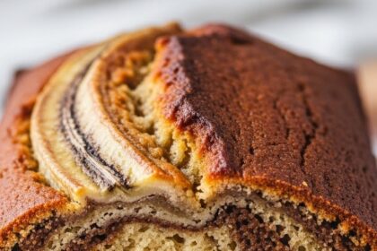 Peanut Butter Banana Bread