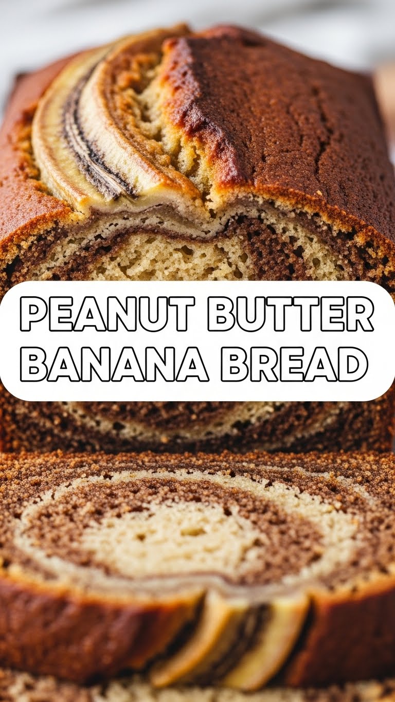 Peanut Butter Banana Bread