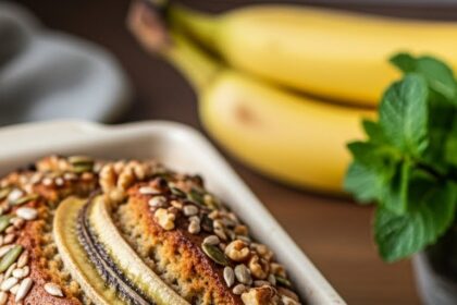Healthy Vegan Banana Bread