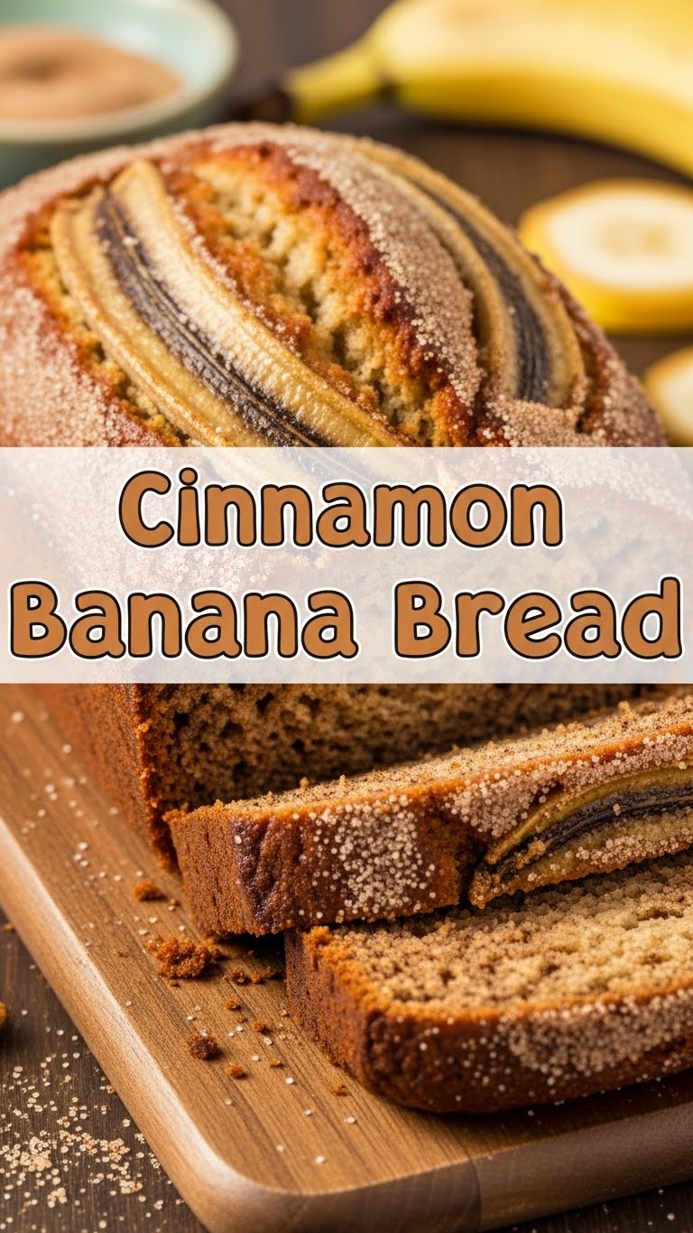 Cinnamon Banana Bread