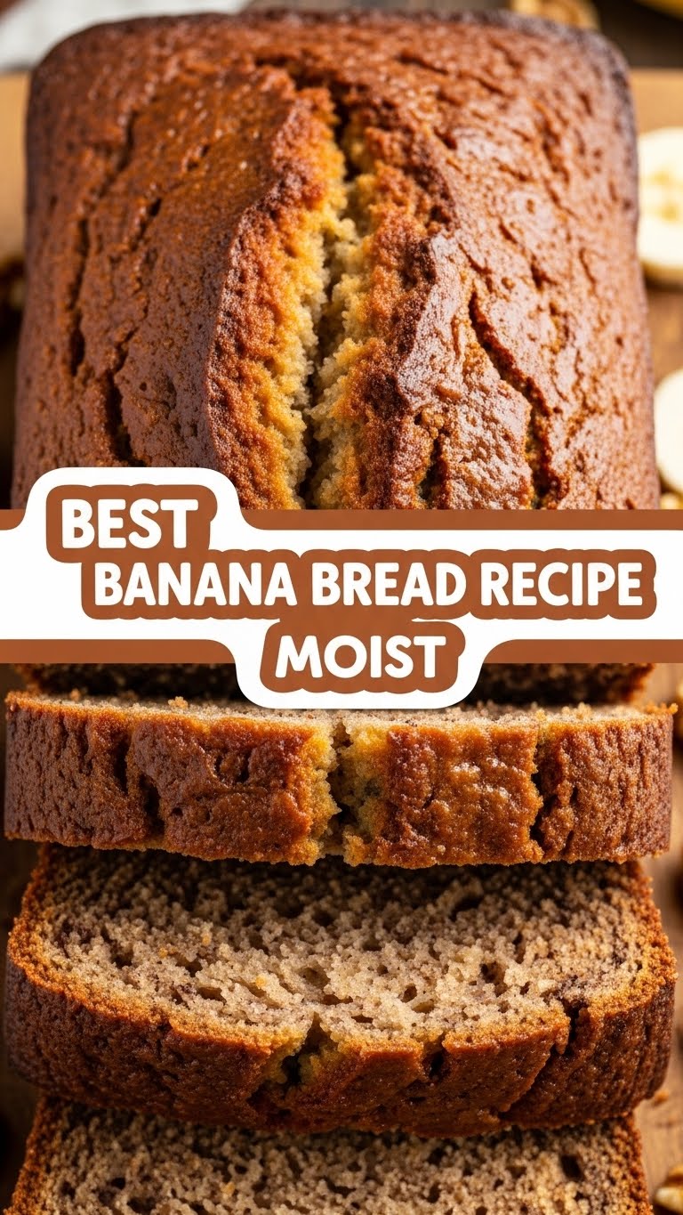 Best Banana Bread Recipe Moist