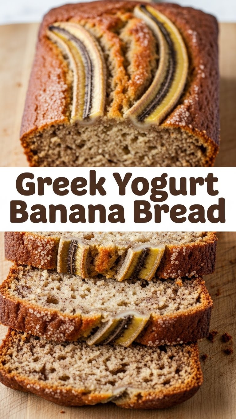 Greek Yogurt Banana Bread