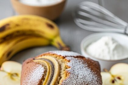 Applesauce Banana Bread