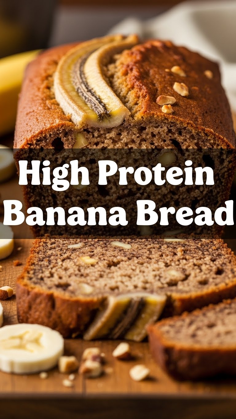 High Protein Banana Bread