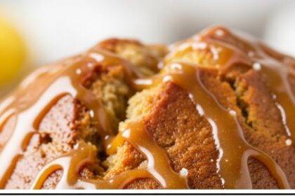 Salted Caramel Banana Bread