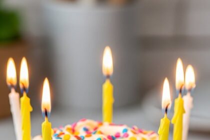 Banana Bread Birthday Cake