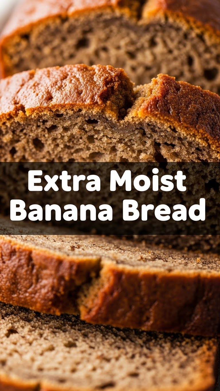 Extra Moist Banana Bread