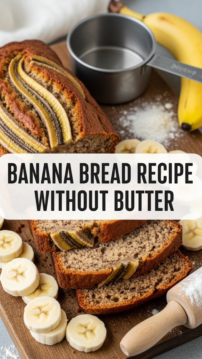 Banana Bread Recipe Without Butter