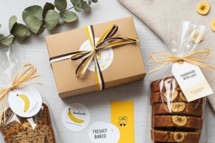 Banana Bread Packaging Ideas
