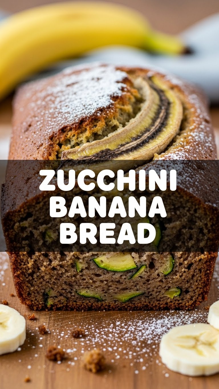 Zucchini Banana Bread