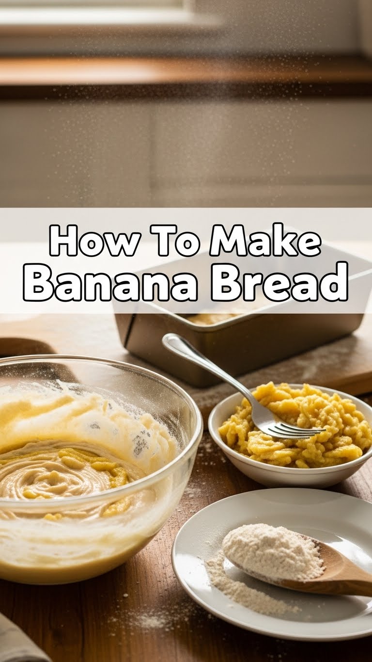 How To Make Banana Bread