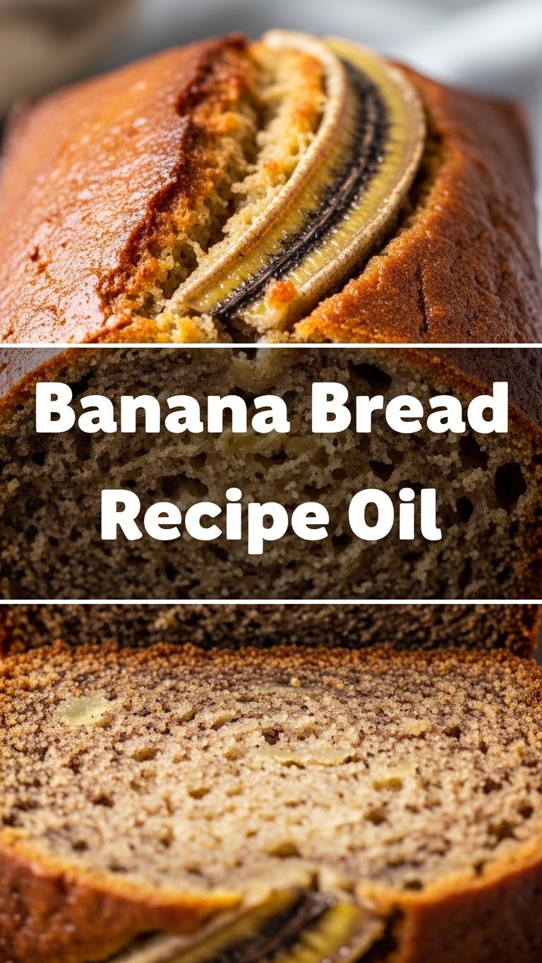 Banana Bread Recipe Oil