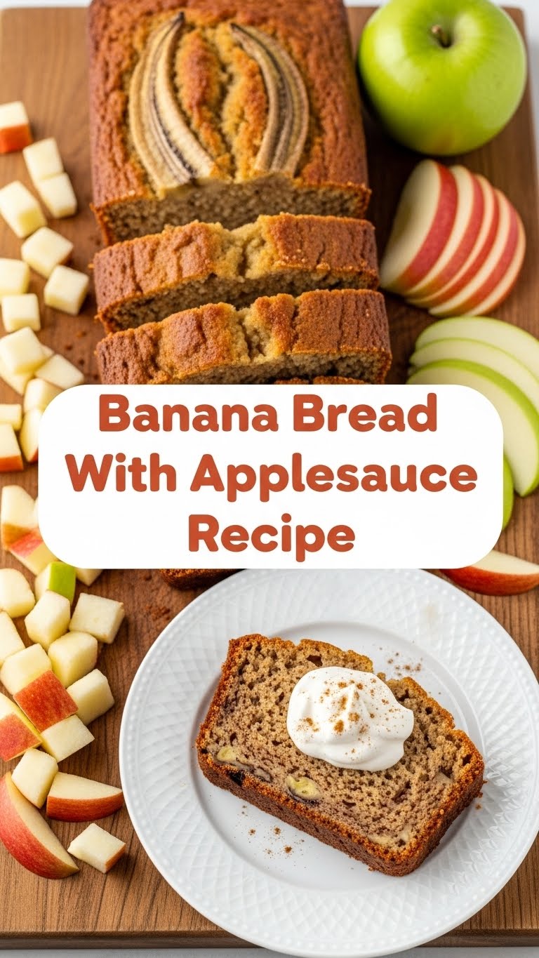 Banana Bread With Applesauce Recipe