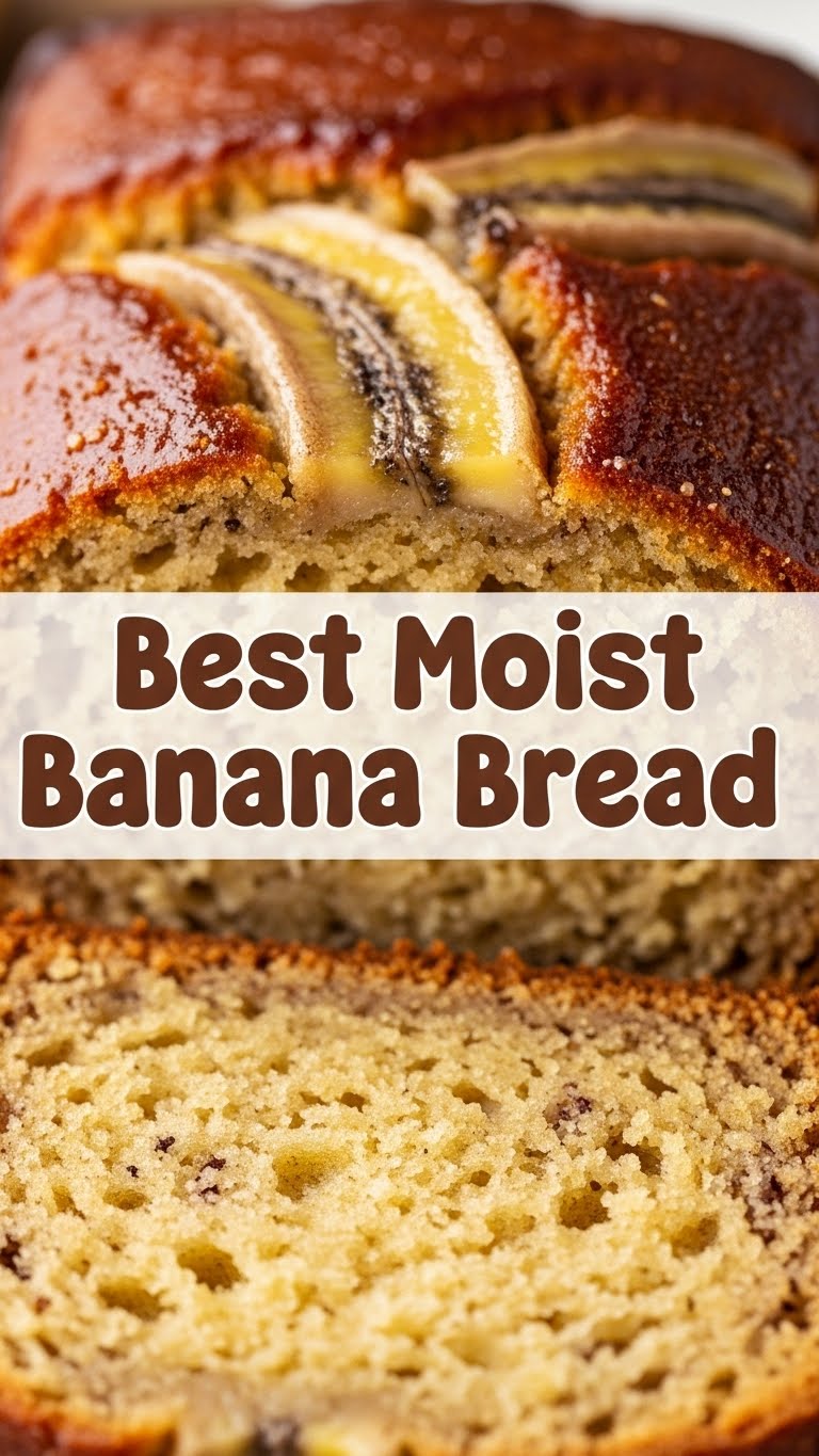 Best Moist Banana Bread