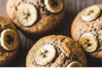 Sourdough Discard Banana Bread Muffins