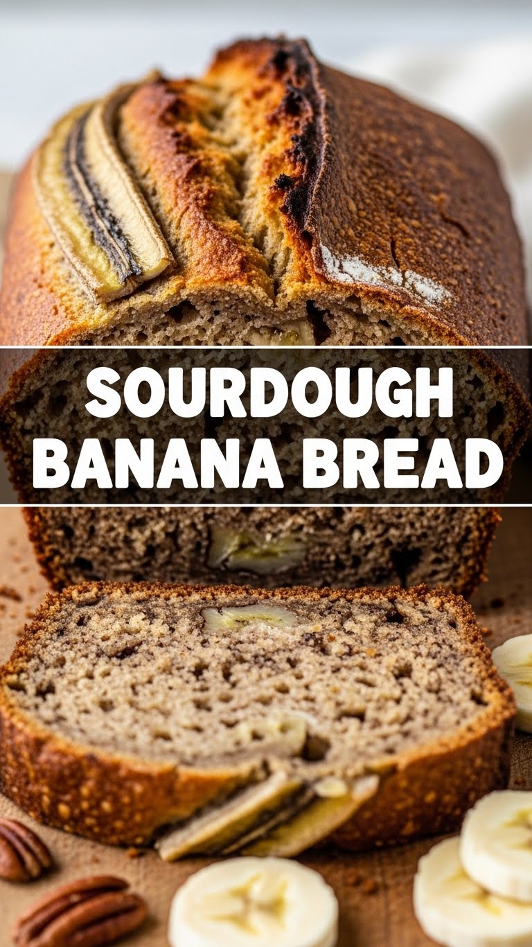 Sourdough Banana Bread