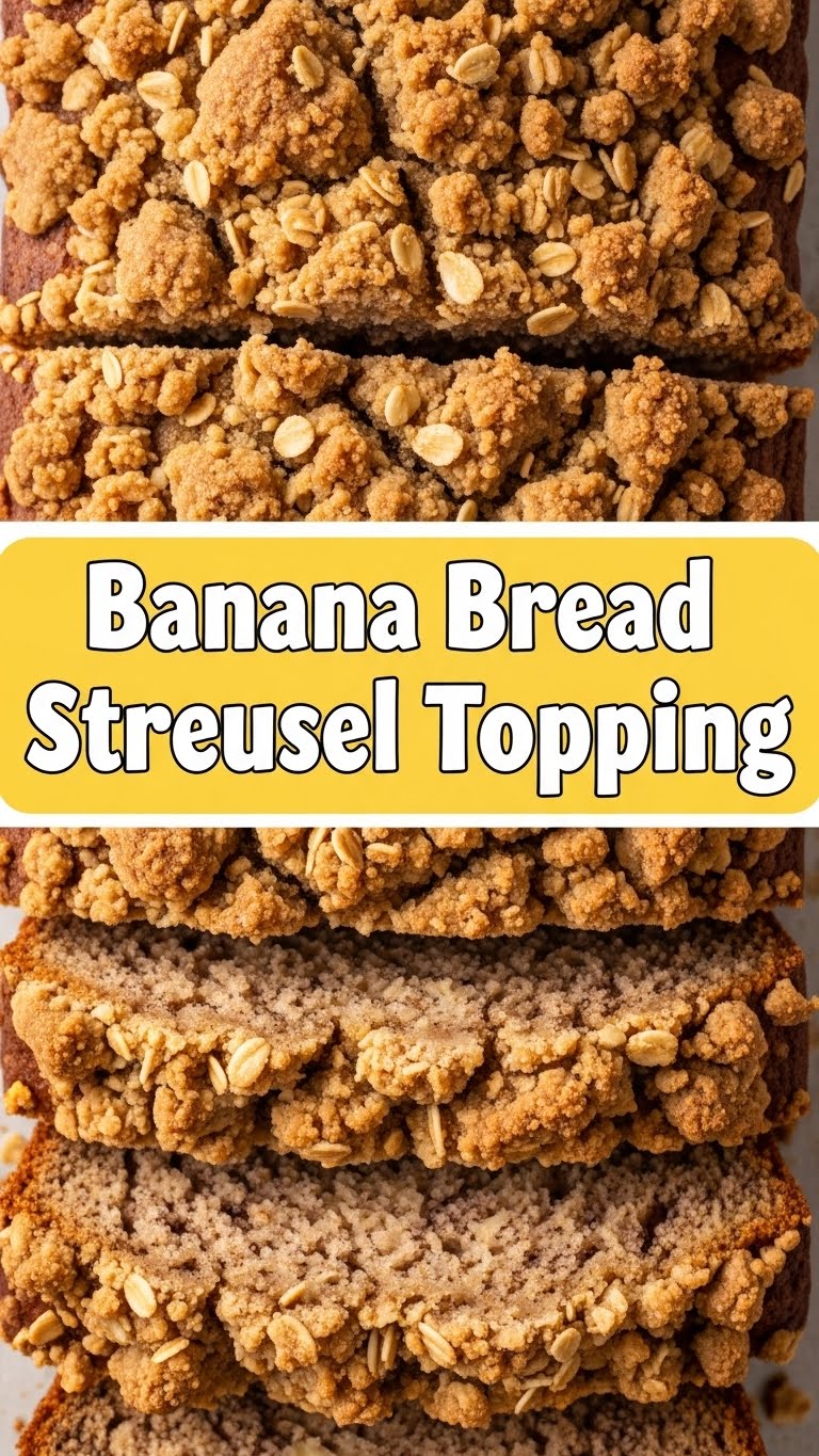 Banana Bread Streusel Topping