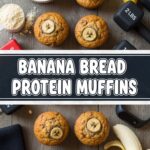 Banana Bread Protein Muffins
