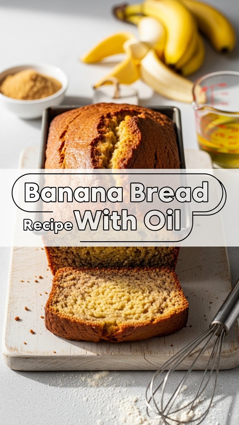 Banana Bread Recipe With Oil