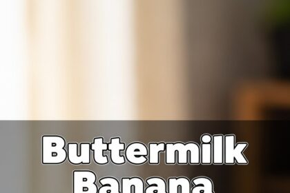 Buttermilk Banana Bread Recipe