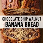 Chocolate Chip Walnut Banana Bread