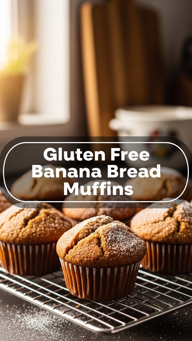 Gluten Free Banana Bread Muffins