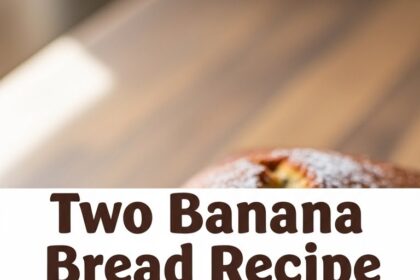 Two Banana Bread Recipe