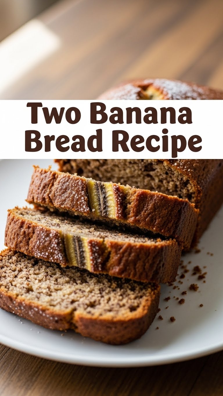 Two Banana Bread Recipe