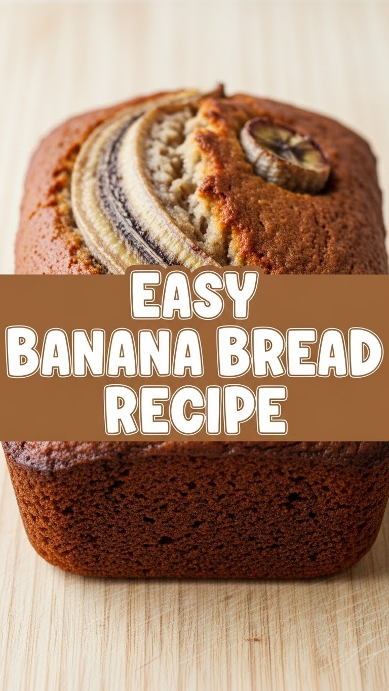 Easy Banana Bread Recipe