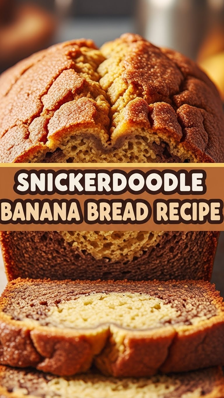 Snickerdoodle Banana Bread Recipe